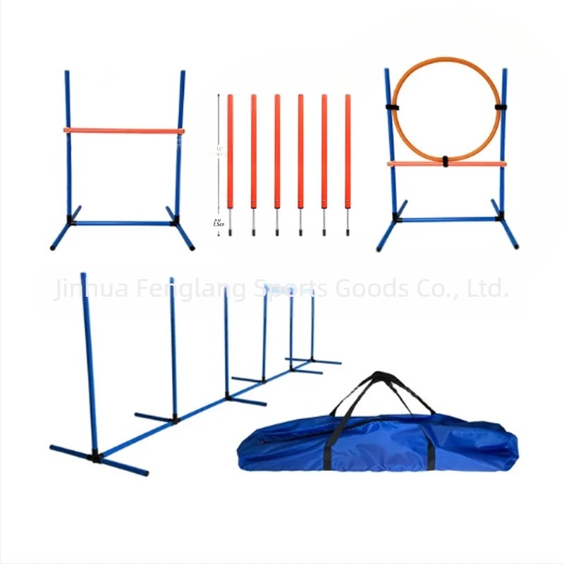 Препятствия за обучение на домашни любимци, лост за препятствия за обучение на кучета, лост за скачане, табела за обучение на открито, костюм за обучение на домашни любимци