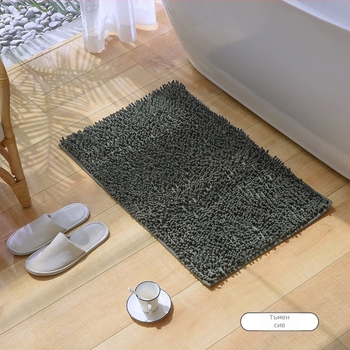Трансгранична постелка за баня с шенил за домашни любимци, абсорбираща постелка за под, постелка за крака в банята, неплъзгаща се входна врата за дома