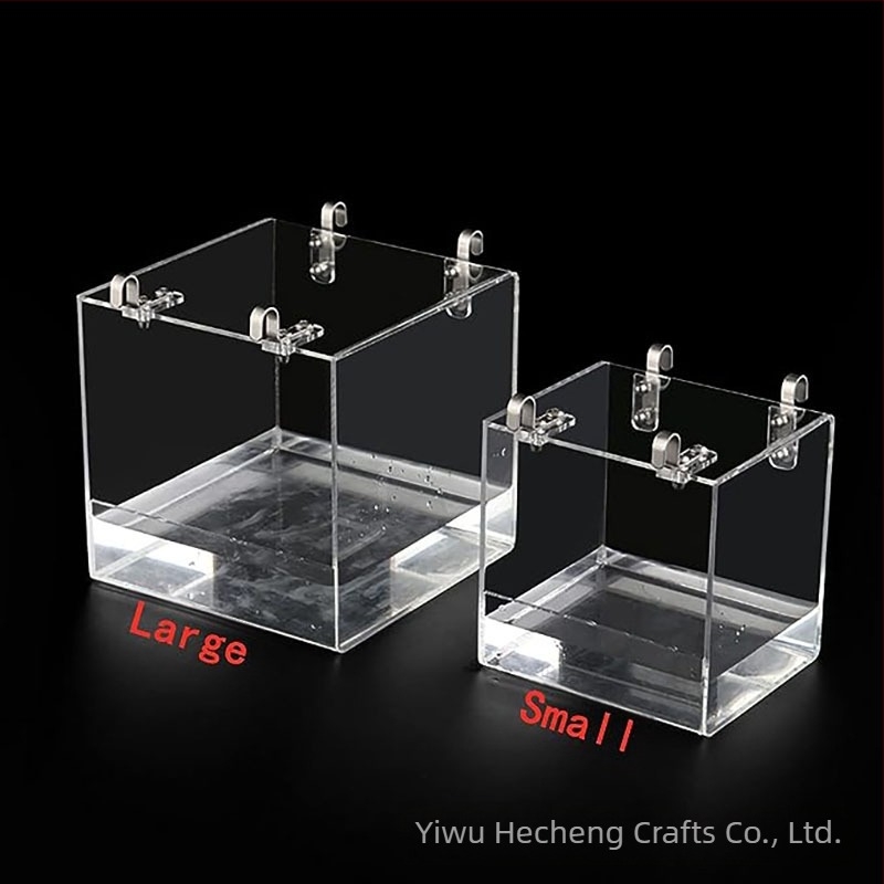 Вана за птици, кутия за вана, акрил, нови принадлежности за птици, прибори за хранене, трансгранични експлозии, вана за птици на склад