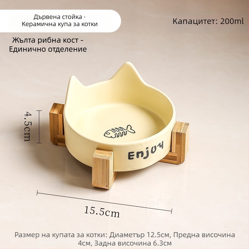 Купа за котки, черна керамична купа за кучета, черна купа, купа за котешка храна, напитка за кучета, купа за котешка храна, купа за вода за домашни любимци, антидетонационна