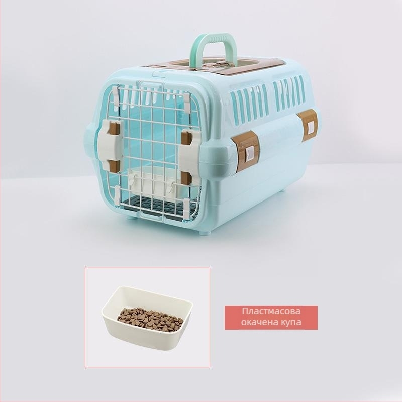 Клетка за котки, Клетка за открито, Чанта за пътуване за котки и кучета, Подходяща за всички сезони, Търговия на едро с домашни любимци за пътуване