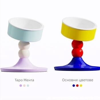 Amazon Нови продукти за домашни любимци Защита за врата Висок леген за котешка храна Регулируема поилка за кучета с антидетонационна защита