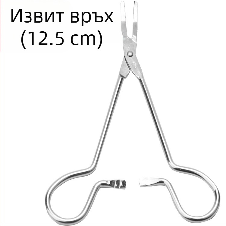 Клещи за скубане на ушни косми от неръждаема стомана, клещи за скубане на уши на кучета и котки, почистващи препарати за уши на домашни любимци