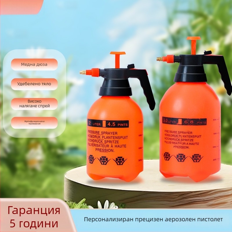 Удебелена лейка с въздушно налягане, лейка, лейка, градински инструменти, пръскачка, лейка, стерилизираща лейка