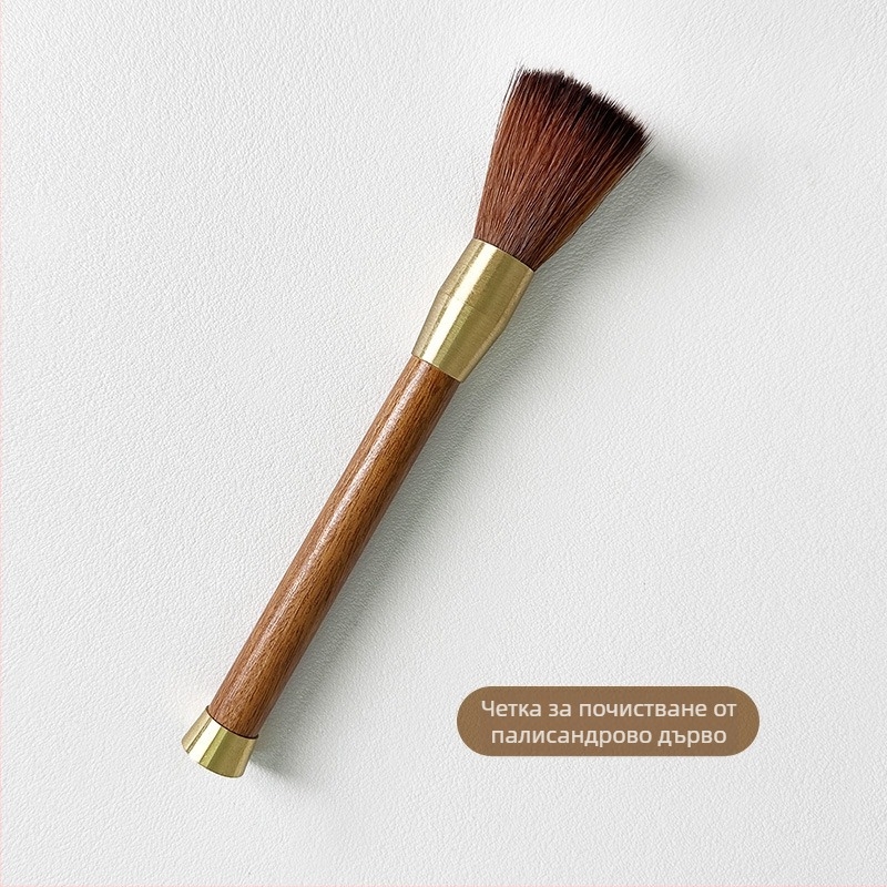 Четка за почистване на кафе на прах, четка за чай, четка за почистване на мелничка за зърна, четка за кафе бар, четка за почистване на прах от дървени трупи с дълга дръжка