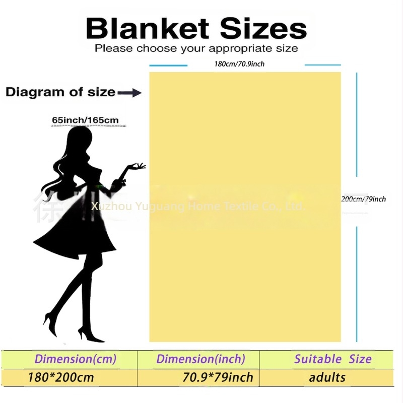 Налично фланелено одеяло с дигитален печат, фланелено одеяло за климатик, одеяло за офис дрямка, малко одеяло, ултра меко