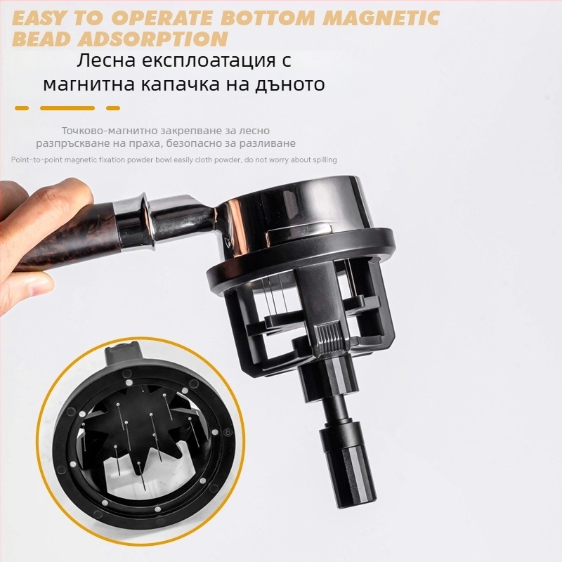 Машина за кафе с игла тип плат за прах 51/53/58 мм въртяща се игла за слепващ прах, италианска игла за разбъркване на кафе прах