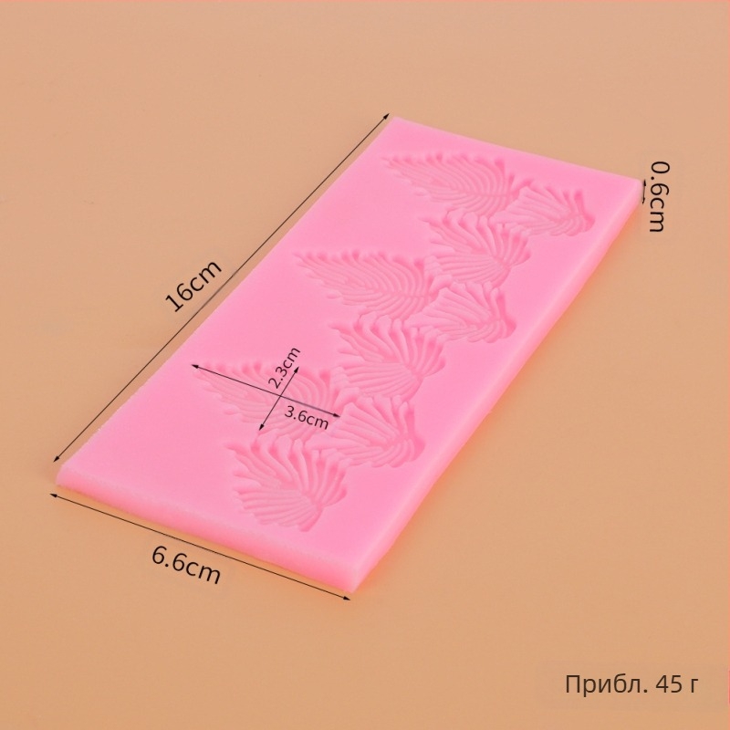 Силиконова форма за торта с фондан, инструменти за печене, форма за торта с дантела, форма за шоколад, креативна форма