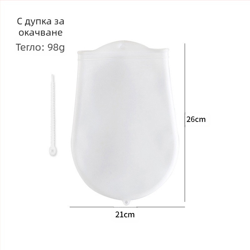 Трансгранична експлозия силиконова торбичка за смесване на брашно, многофункционална торбичка за тесто за кухня, голяма дебела торбичка за тесто на едро