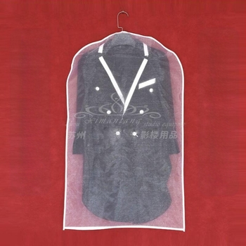 Калъф за сватбена рокля, прахоустойчив калъф за рокля, чанта за сватбена рокля, прахоустойчива дишаща прозрачна удължена стъклена прежда на едро