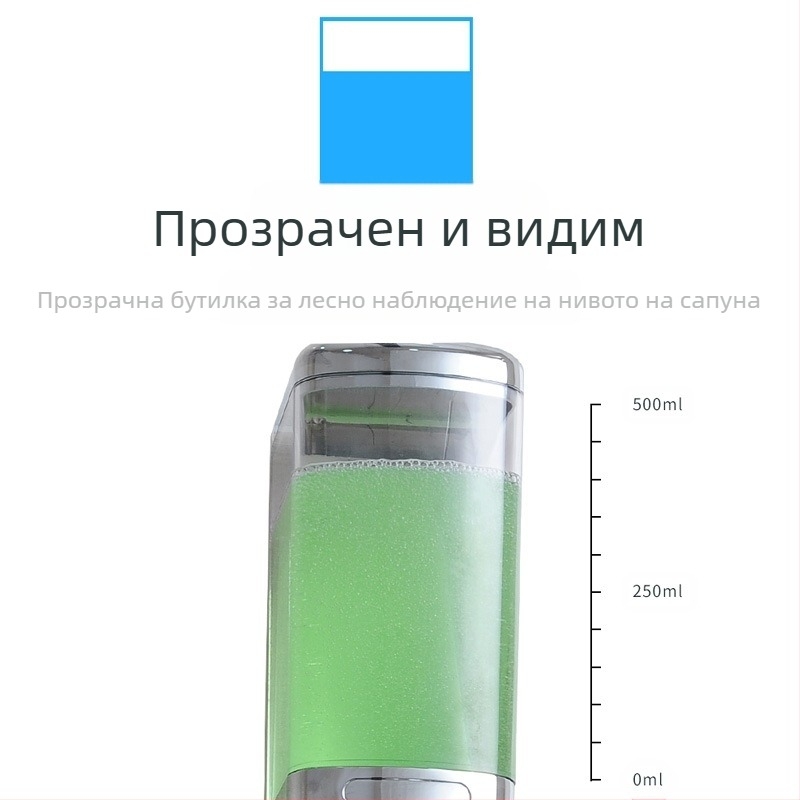 Кутия за дезинфекция на ръце Ruiwo, хотелска подопаковка, стенен хотел, стенен лосион за баня, двуглав подбутиличка, дозатор за сапун, преса