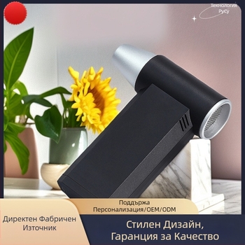 2025 трансграничен високоскоростен турбо вентилатор за насилие, ръчен преносим малък вентилатор за кола, къмпинг, голям вятърен вентилатор, преносим