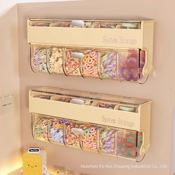 Кутия за съхранение на детски аксесоари за коса, стенна щипка за коса, щипка за бебешки момичешки бижута, ластик за коса, кутия за разделяне на въжета за глава