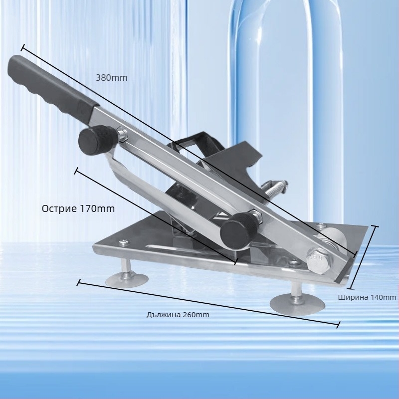 Машина за рязане на домакински ръчен нож за говеждо и овче месо, оризови кексчета, замразено нарязано месо, мазнина, говеждо руло, филийка, търговски артефакт, овче, замразено месо