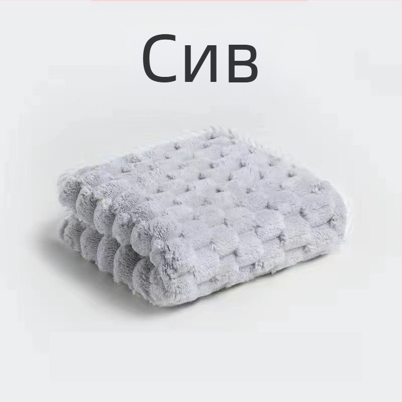 Кърпа за баня с шарка на облак на едро, абсорбираща кърпа за ръце от коралов полар, висяща, сладка, 2023, нов стил, мека за мъже и жени