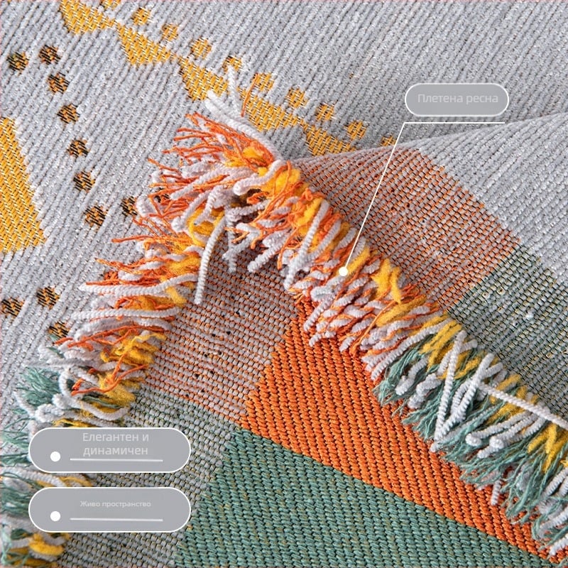 Универсален калъф за диван в кремав стил, еднокомпонентен, универсален, за четири сезона, висококачествен плат, кърпа за диван, против надраскване от котка