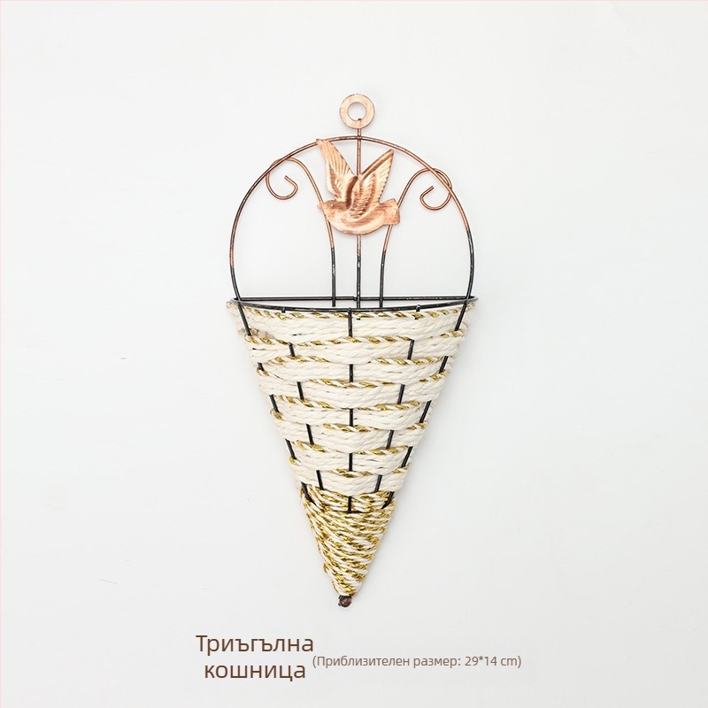 Изкуствени виолетови стенни флорални декорации за стена на дома, балкон, ограда, висяща кошница, сватба, фалшиво цвете от ратан