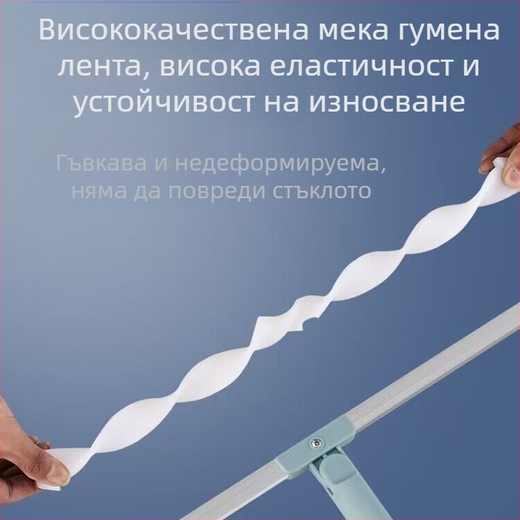 Силиконова метла за почистване на подове за баня, тоалетна, многофункционална четка за коса за чистачки