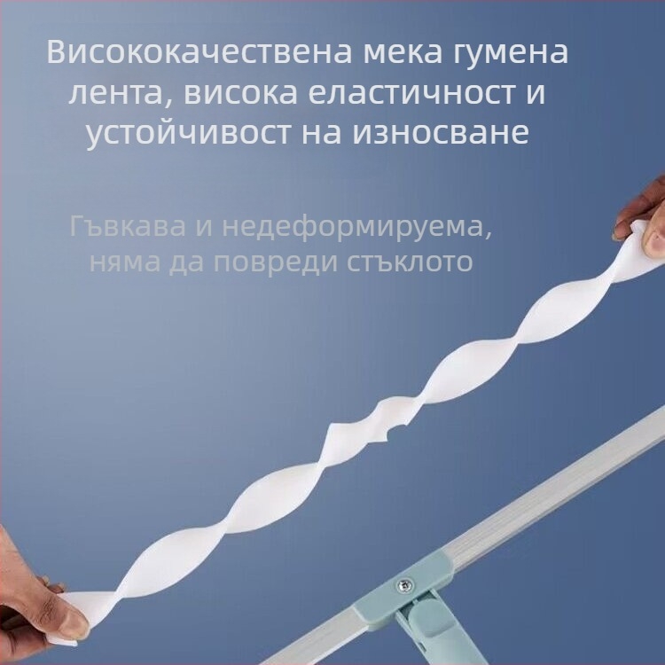 Силиконова метла за почистване на подове за баня, тоалетна, многофункционална четка за коса за чистачки