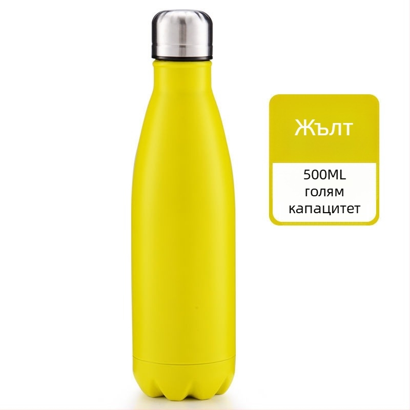 304 Термос от неръждаема стомана с голям капацитет, спортна кана, чаша за кола, рекламен подарък, чаша за вода на едро