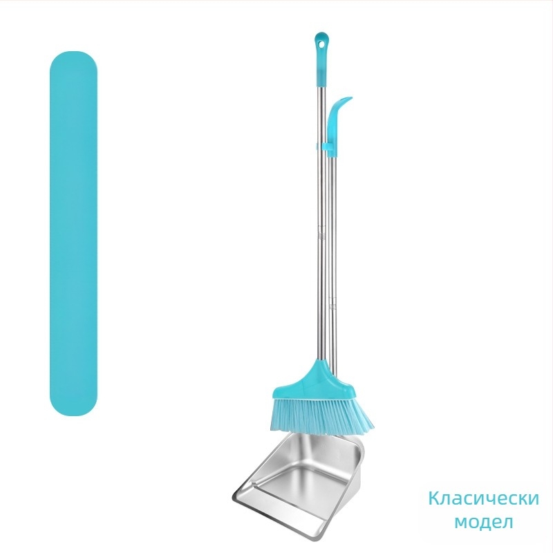 Нова кофа за боклук от неръждаема стомана, удебелена, за домакинско почистване на открито, лопата за боклук, инструмент за почистване на пътища