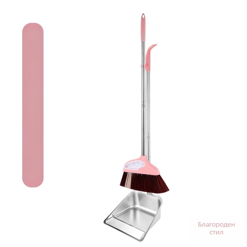 Нова кофа за боклук от неръждаема стомана, удебелена, за домакинско почистване на открито, лопата за боклук, инструмент за почистване на пътища