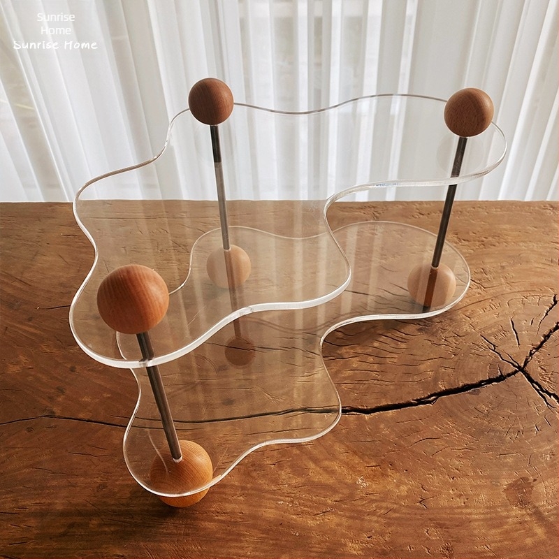 Директна продажба на акрилна чаша за вода парфюмна козметика, стойка за съхранение на плот, довършителни работи, ароматерапия, свещи, тава за показване