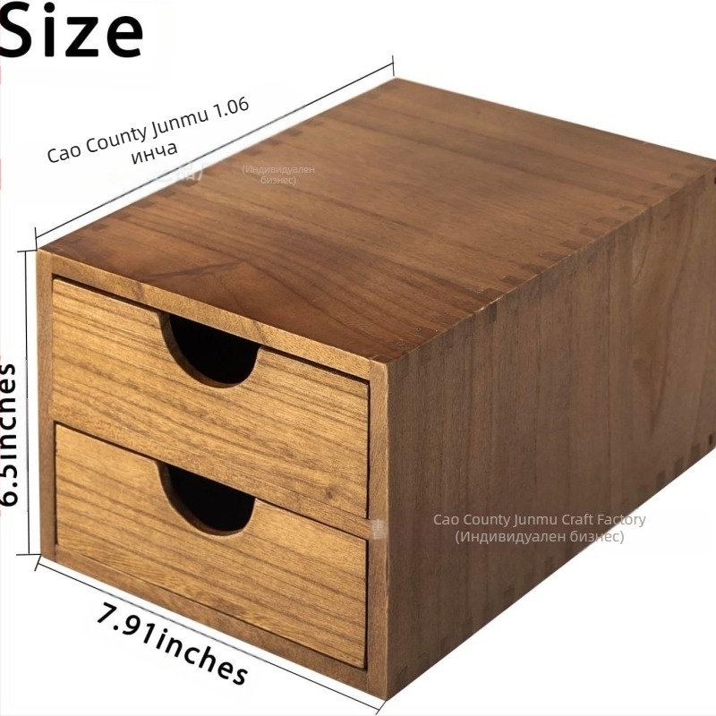 Дървена кутия за съхранение на капсули за кафе, издърпваща се кутия за пакетчета чай, стойка за съхранение на чай, разделителна основа за кафемашина