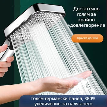 Душ с компресор, супер кран за баня, душ тип дъжд, бойлер за вана, комплект душове на едро