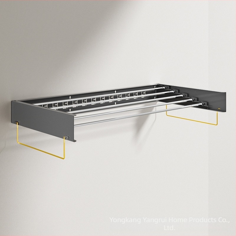 Ексклузивна трансгранична скрита закачалка за дрехи, закачалка за кърпи за баня, многофункционална сгъваема закачалка за дрехи, висулка за сушене на баня