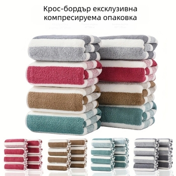 Външна търговия през граница специална коралова кърпа за баня квадратна кърпа на едро, увеличаване на дебели меки абсорбиращи власинки, безплатен подарък