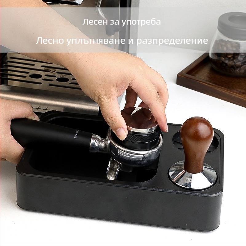 Многофункционална кутия за кафе, нова италианска кутия за съхранение на ABS утайка, дръжка, скоба