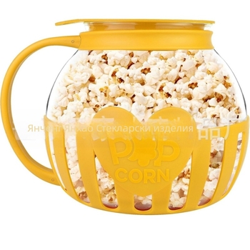 Нова стилна домашна микровълнова фурна с капацитет 2.66qt Micro-Popcorn мини домашно приготвена саксия за пуканки за продажба от фабриката