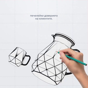 Комплект стъклени кани за вода с голям капацитет за домашна употреба, подходящи за студена вода, сок и студено кафе