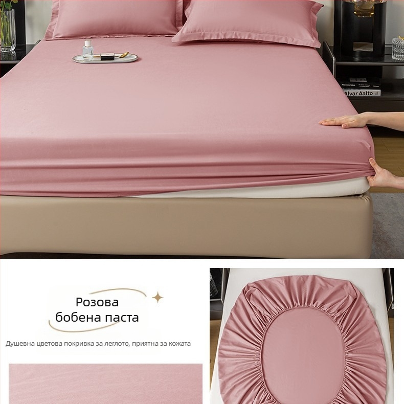 Търговия на едро шапка за легло калъф за матрак от едно парче лек луксозен защитен калъф калъф за легло Nantong фабрика за спално бельо външна търговия трансгранична четири сезона