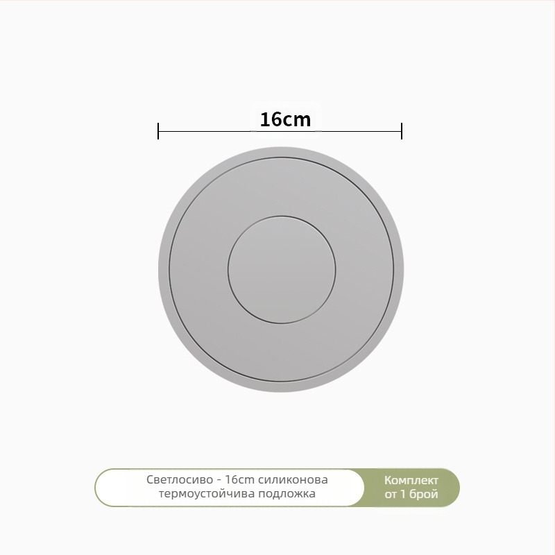 Силиконова постелка за топлинна изолация, подложка за трапезна маса, против изгаряне, подложка за трапезария, специална високотемпературна подложка за купа, подложка за подложка за чаши, домакинска висококачествена...