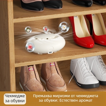 Нов дезодорант за автомобилен пречиствател на въздух, интелигентен озонов дезодорант за домакински хладилник, поддържащ свежестта, стерилизиращ дезодорант