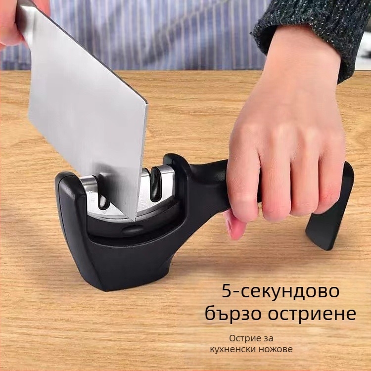 Острилка Yangjiang Многофункционална домакинска четиристепенна острилка Артефакт Камък Пръчка Тристепенна бърза острилка на едро Острилка Острилка