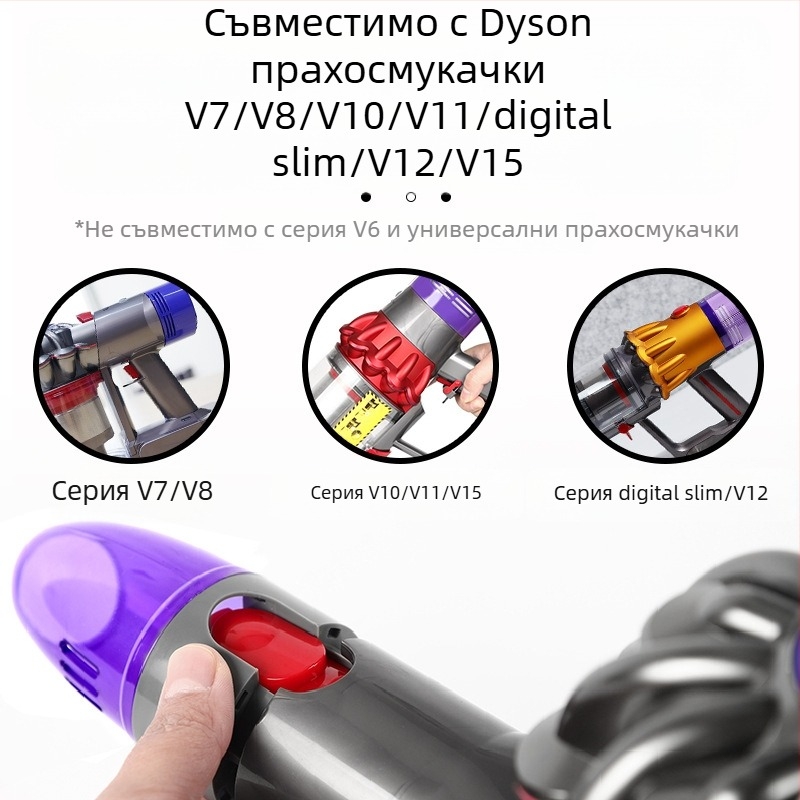 Аксесоари за прахосмукачки Dyson v7v8v10v11v15, компресионна торбичка, вакуумна всмукателна глава, домакинска всмукателна глава