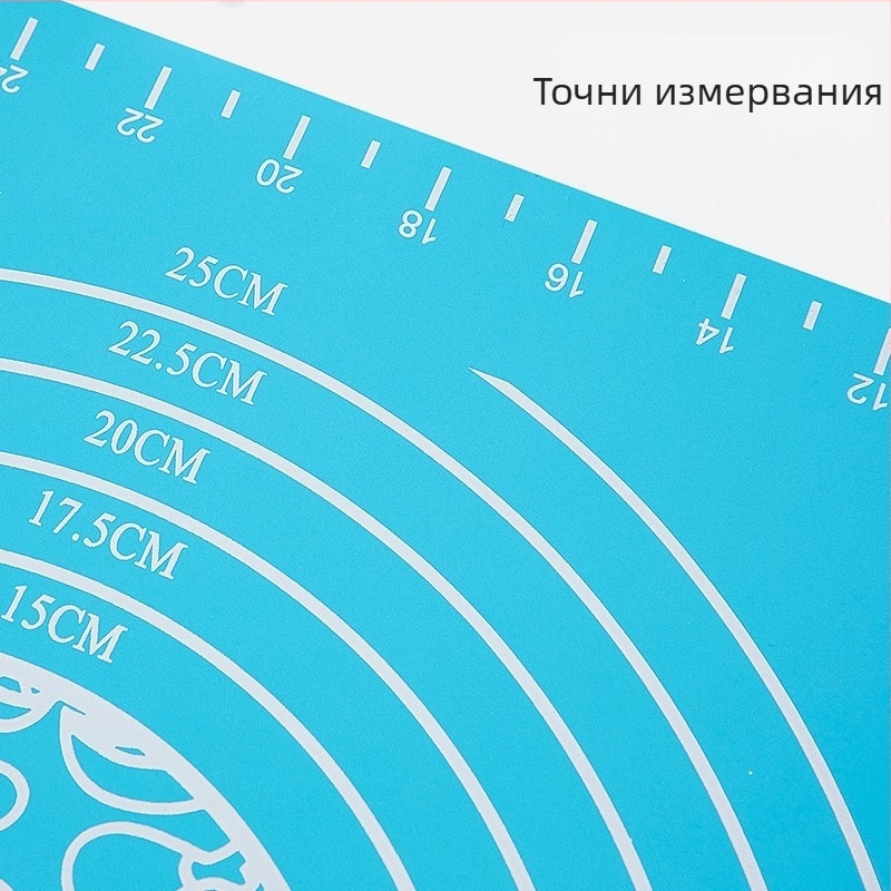 Силиконова подложка за месене с трансгранична употреба, удебелена изолирана силиконова подложка, инструменти за месене и печене с хранителен клас