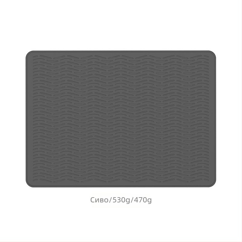 Силиконова подложка за котлон Amazon, топлоизолация, защитна подложка за горен капак на индукционна печка, неплъзгаща се подложка за плот, силиконова подложка за оттичане на склад