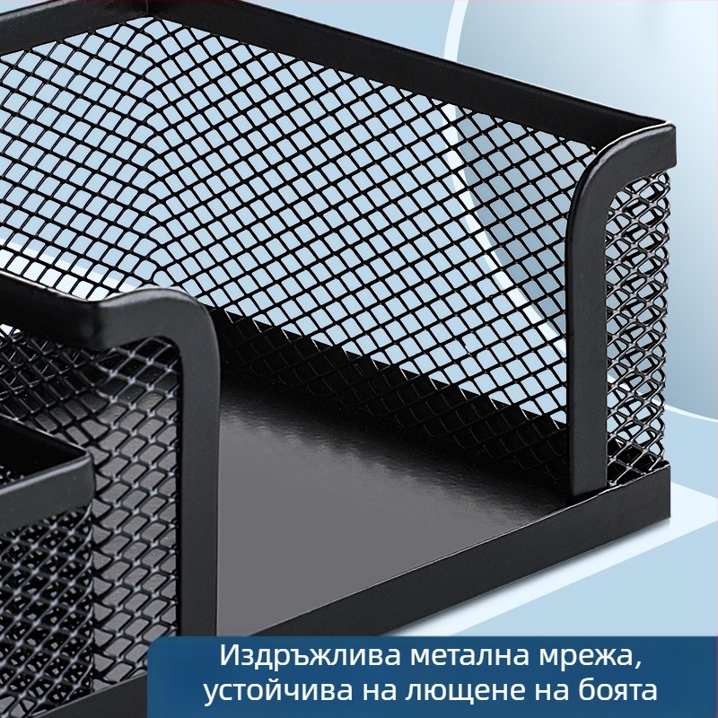 Многофункционален метален държач за химикалки с голям капацитет за държане на химикалки, студентски канцеларски материали, държач за химикалки, съхранение на креативни офис консумативи