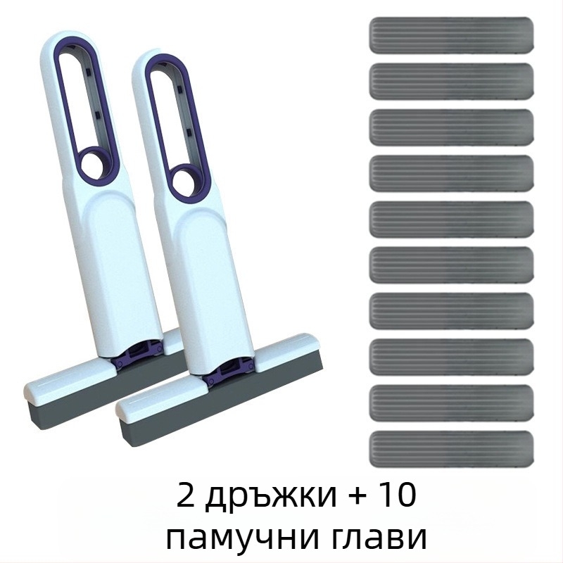 Безръкохватково пране, мързеливо многофункционално телескопично настолно мини малко мопче, ръчно водоабсорбиращо тоалетно, тоалетна, кухня, домакинска работа