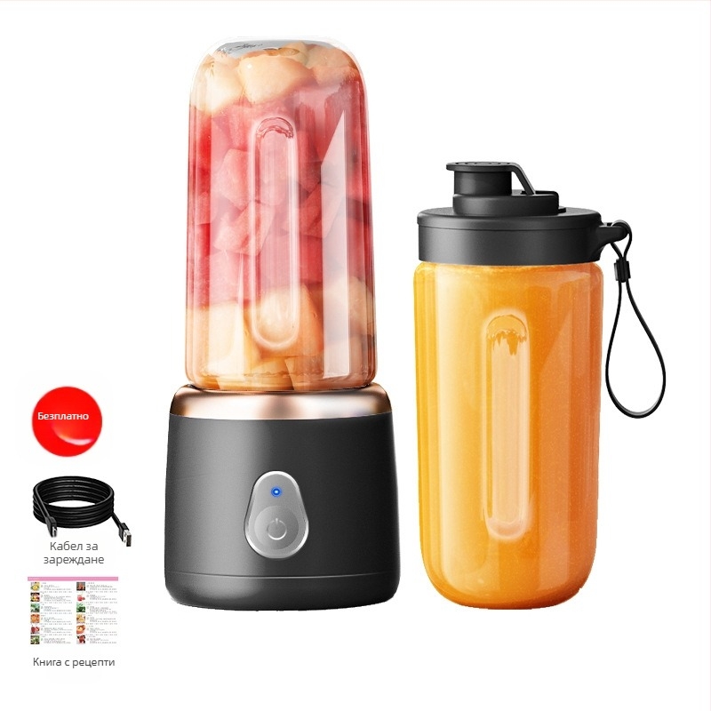 Електрическа сокоизстисквачка с шнур, преносима чаша за сокове, малка машина за плодове и зеленчуци, миксер за хранителни добавки, трансгранични подаръци на едро