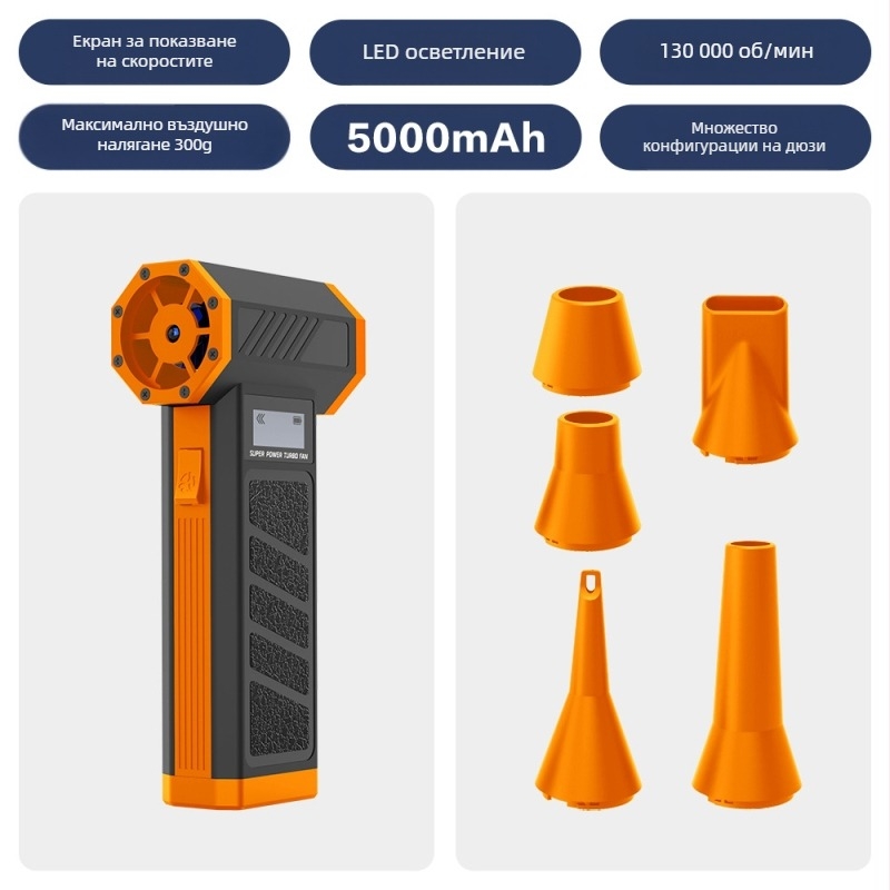 2025 трансграничен нов продукт вентилатор за насилие микро турбо вентилатор високоскоростен компресор ураган сешоар прахоуловител