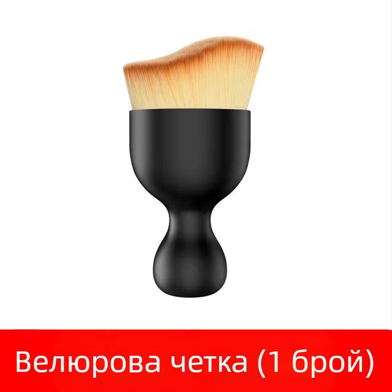 Четка за детайли за красота на автомобила, четка за автомивка, фурма за климатик, вътрешна облицовка, мека четка за фуги в автомобила, инструмент за интериорна четка на склад