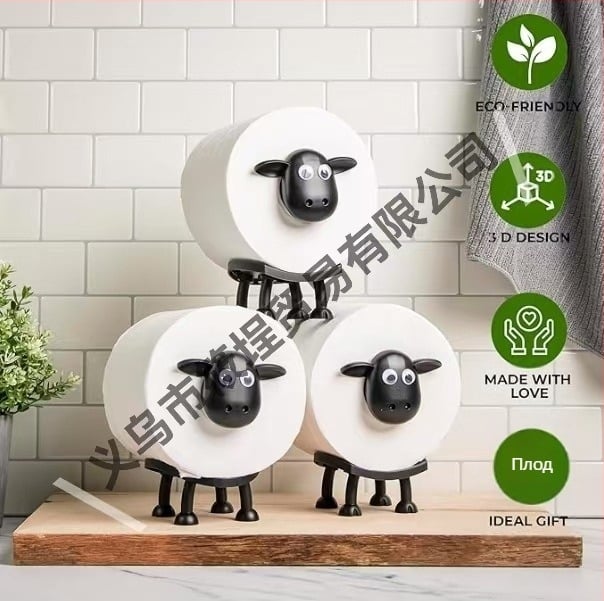 Държач за тоалетна хартия „Sheep“ за Cross-border, кутия за кърпички „Sheep“, държач за тоалетна хартия „Sheep“, агне