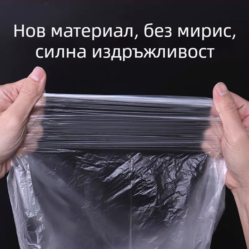 Малки торби за боклук, 1000 броя, удебелени, бели, специални за хотелски стаи, прозрачни удебелени пластмасови торби за боклук, търговия на едро