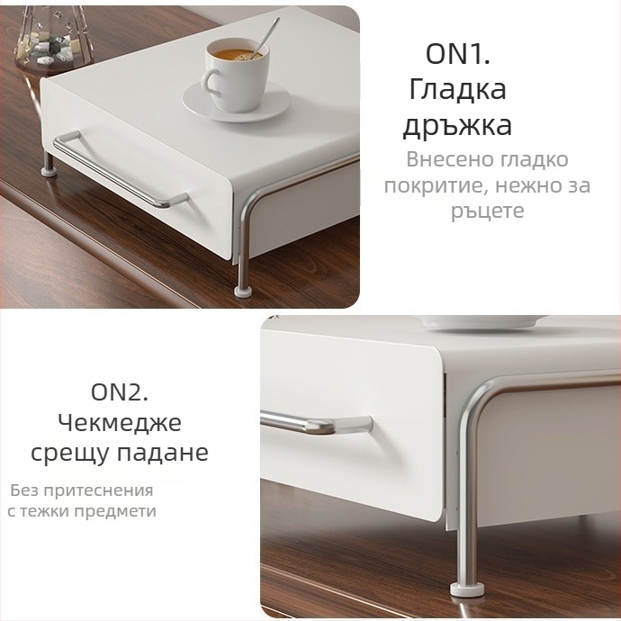 Поставка за капсулно кафе, воден бар, кутия за съхранение на чай в настолна кутия, чекмедже за кафе машина, стойка за съхранение
