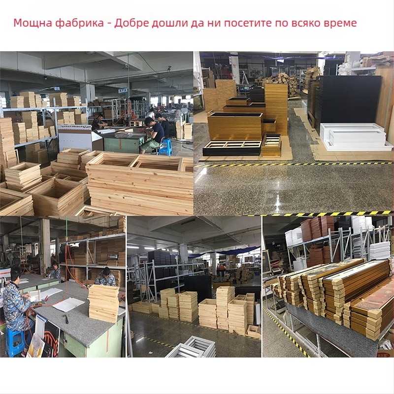 ИЗТОЧНИК фабрична стенна живопис декоративна картина хол скандинавска висяща картина черно-бяла луна кристална порцеланова картина хотелска стая боядисване на нощно шкафче